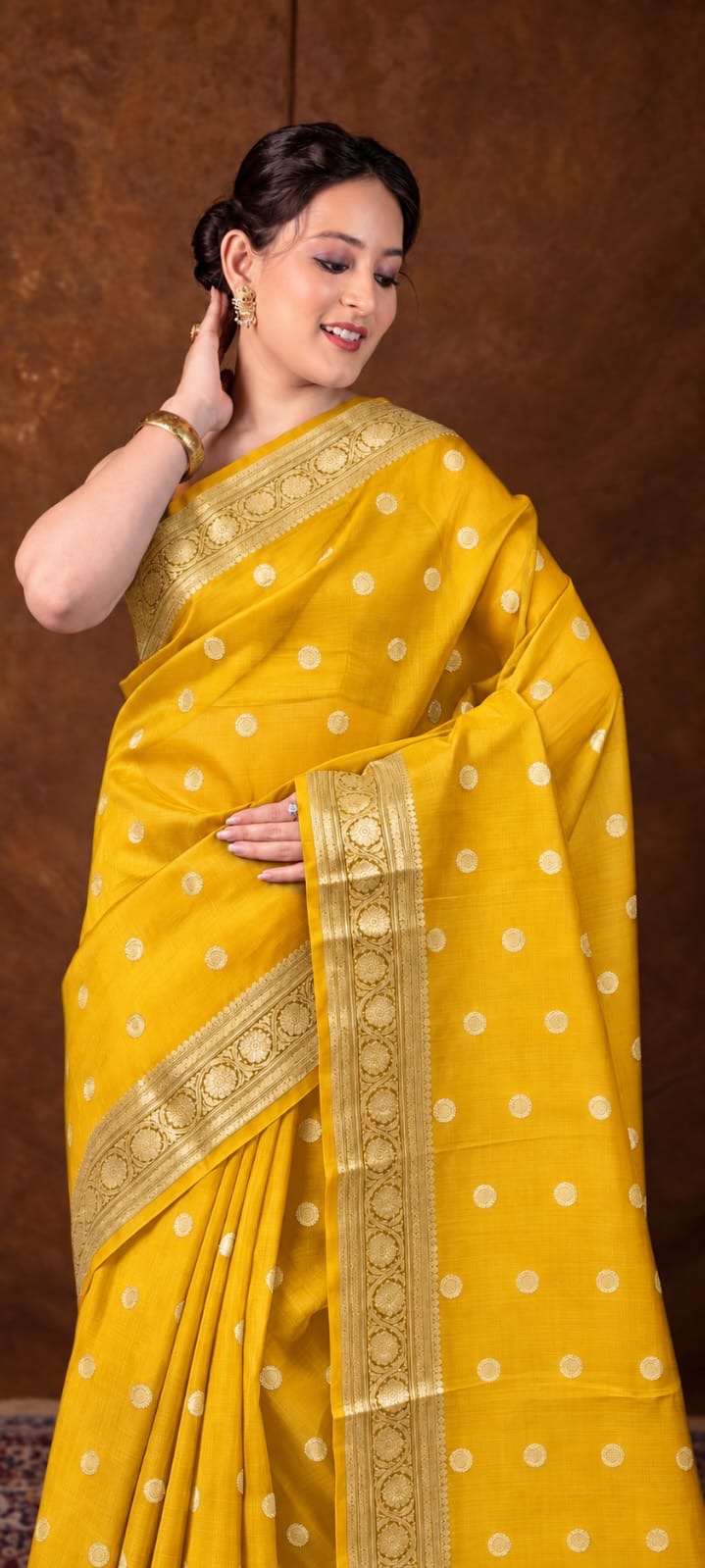 Banarasi Kora Organza Sari