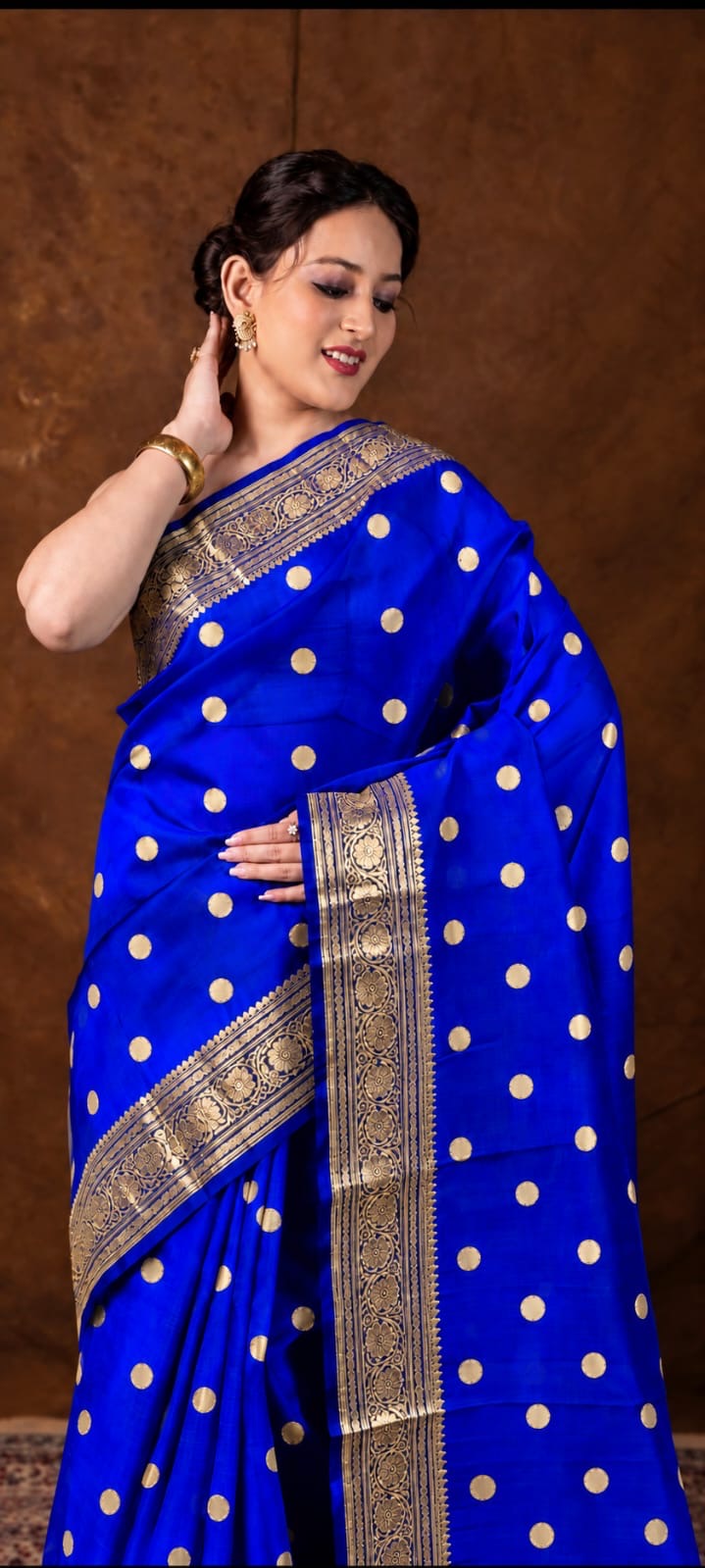 Banarasi Kora Organza Sari