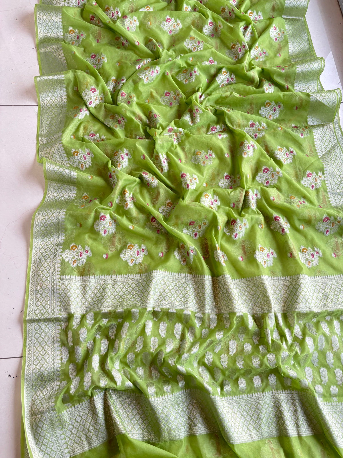 Banarasi Semi Georgette Saree