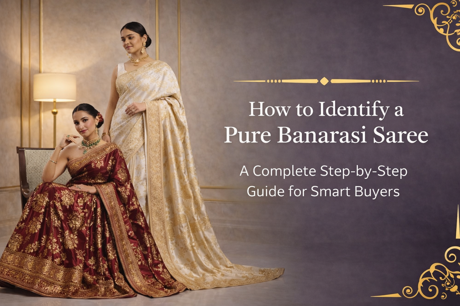 How to Identify an Authentic Banarasi Saree: A Comprehensive Guide for Buyers