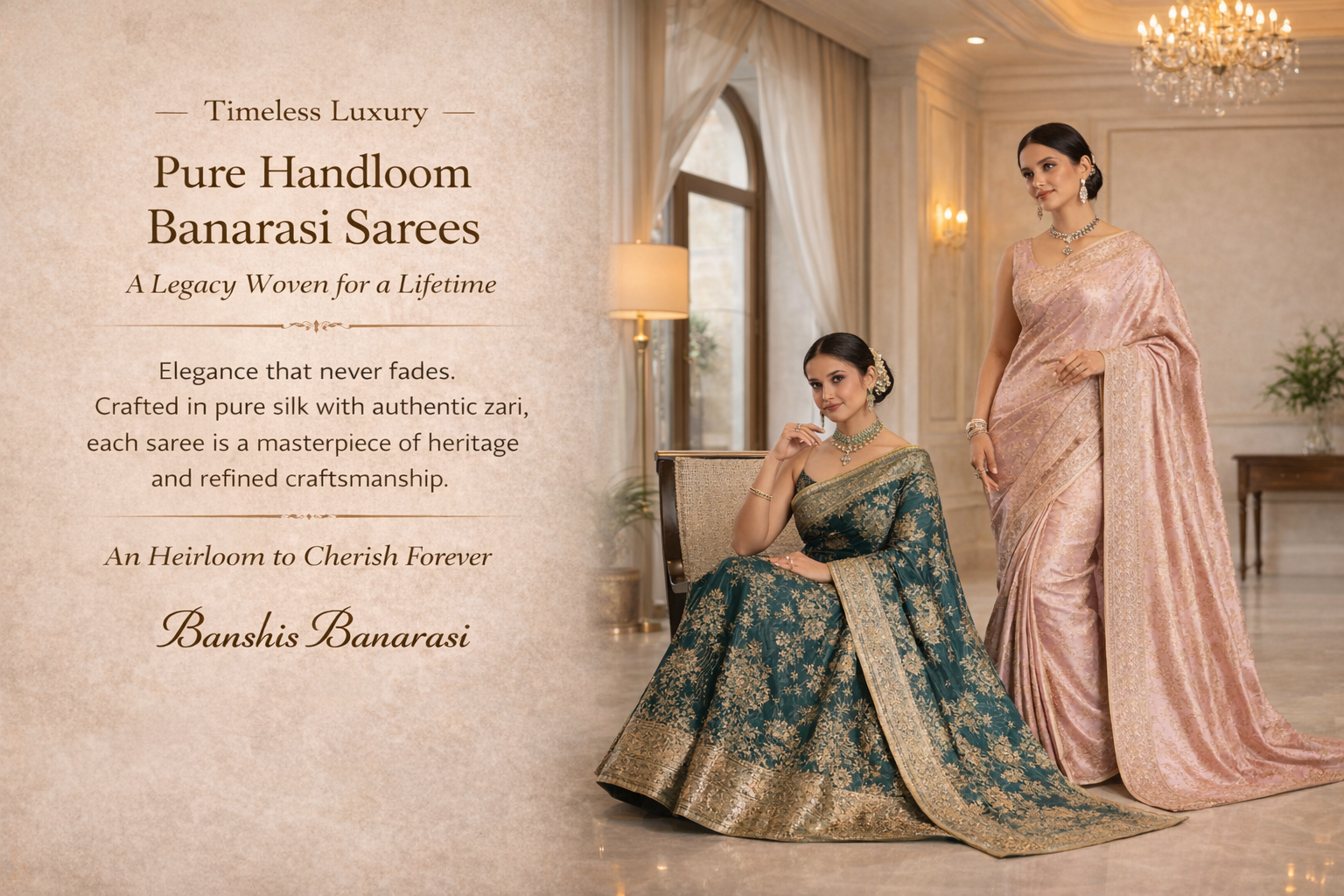 Pure Handloom Banarasi Sarees: A Timeless Investment Worth Owning Forever