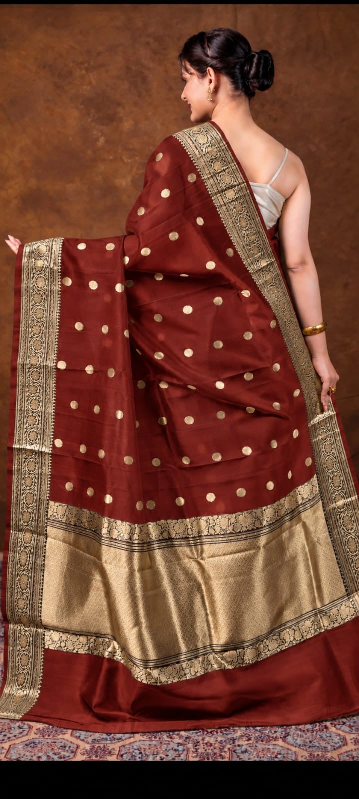 Banarasi Kora Organza Sari