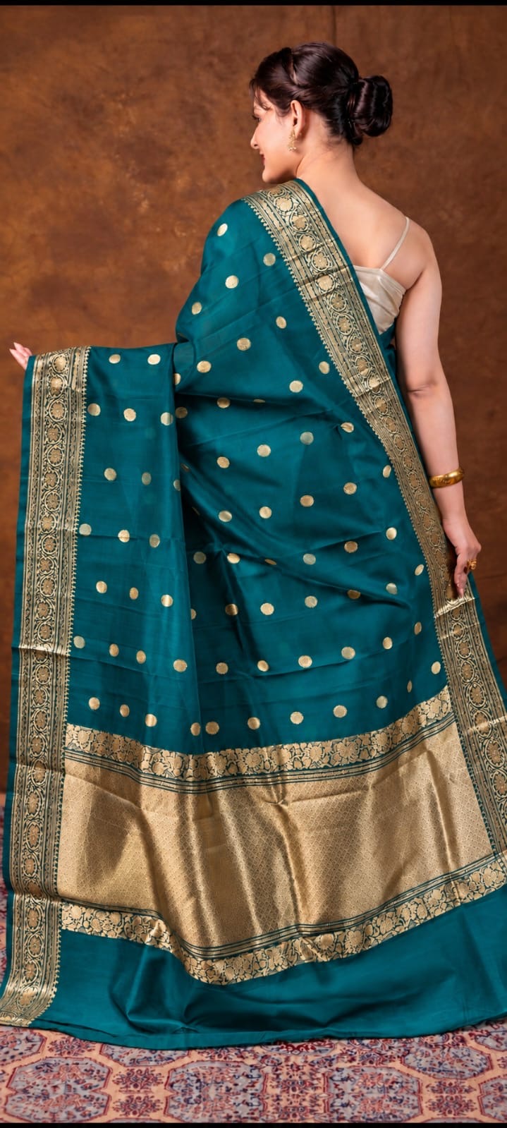 Banarasi Kora Organza Sari