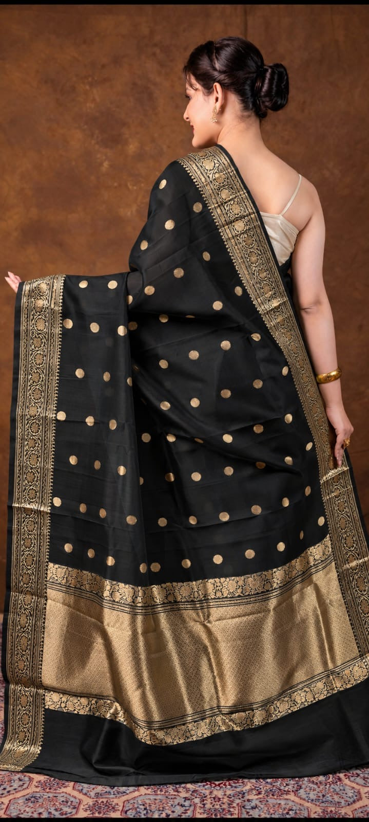 Banarasi Kora Organza Sari