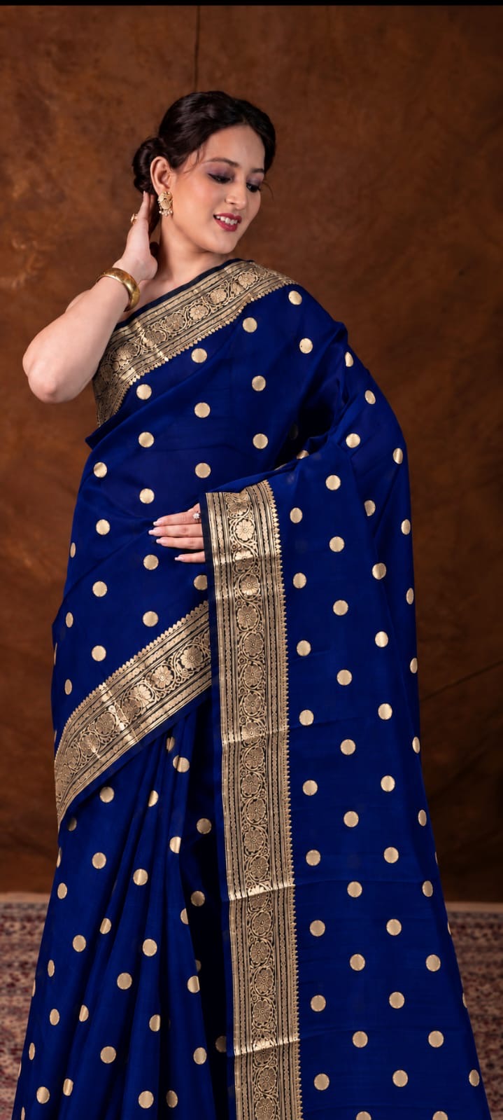 Banarasi Kora Organza Sari